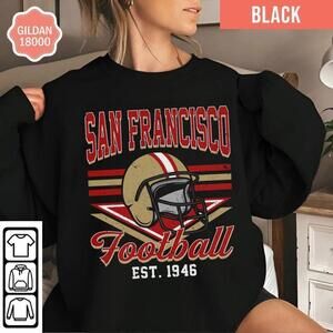 San Francisco 49Ers 1946 Football Sweatshirt, 90S San Francisco